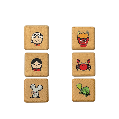 新発売 昔話積み木　おはなしをつくろう