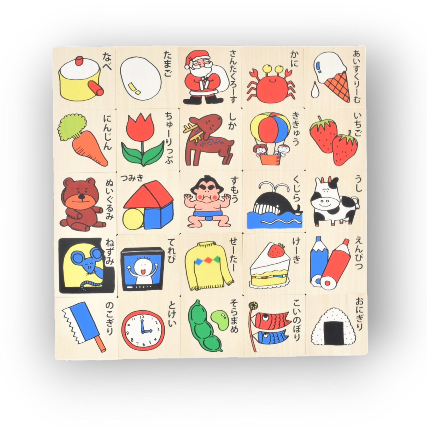 GREEN 36のひらがな積み木